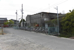 写真：松木島バス停自転車駐車場1