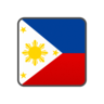 イラスト：フィリピン国旗