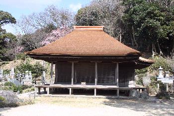 写真：金蓮寺弥陀堂　屋根の葺替え工事