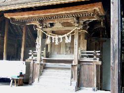 写真：八剱神社本殿