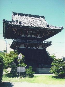 写真：西福寺鐘楼