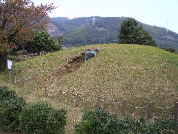 写真：とうてい山古墳