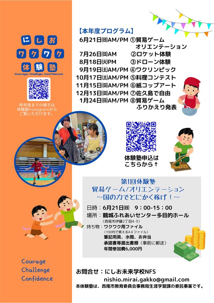 チラシ裏面
