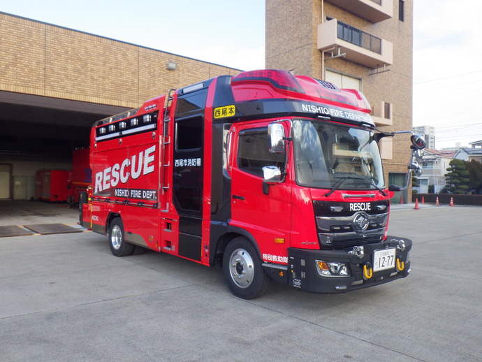 写真：救助工作車