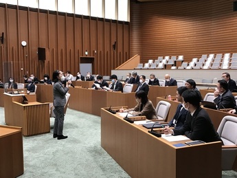 議員研修会（ハラスメント防止）