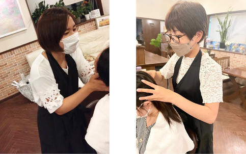 小顔エステ・あたまもみほぐし
