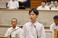 鶴城中学校大久保旭さん