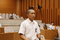 一色中学校吉田明星さん