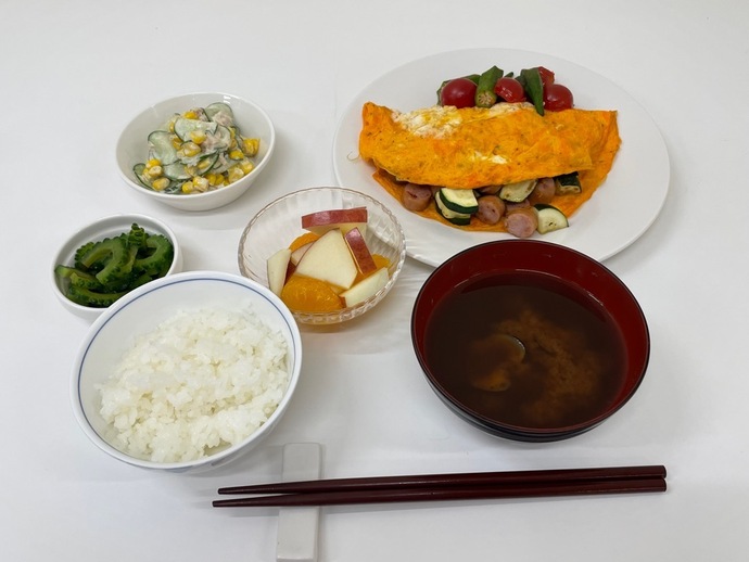さっぱりっすっきり爽やか朝ご飯の写真