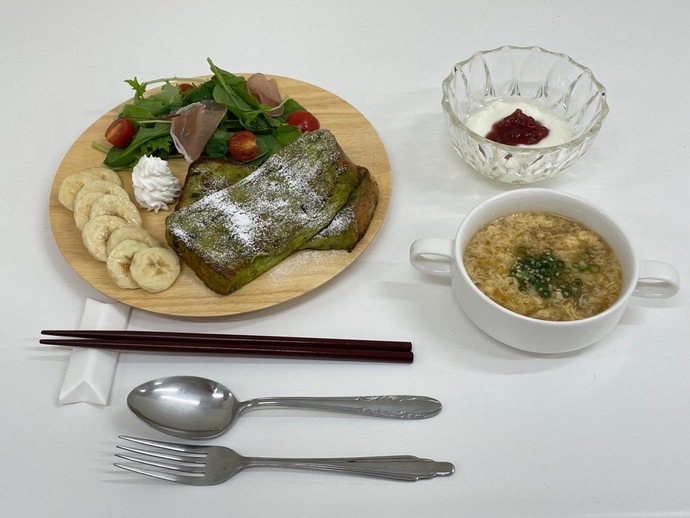 西尾抹茶のにこにこ☆朝ごはんの写真