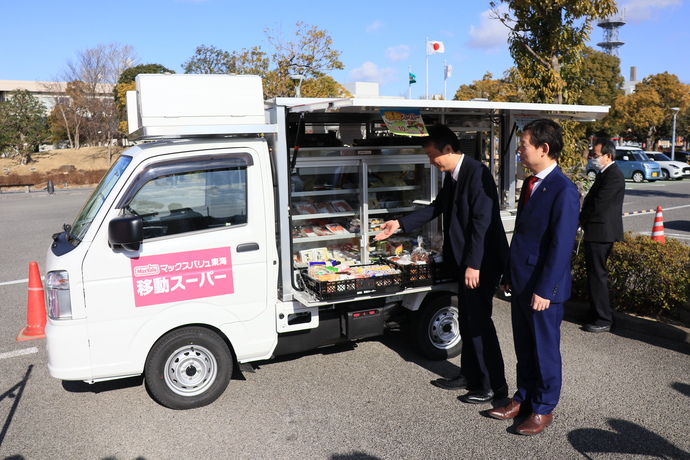 移動販売車見学