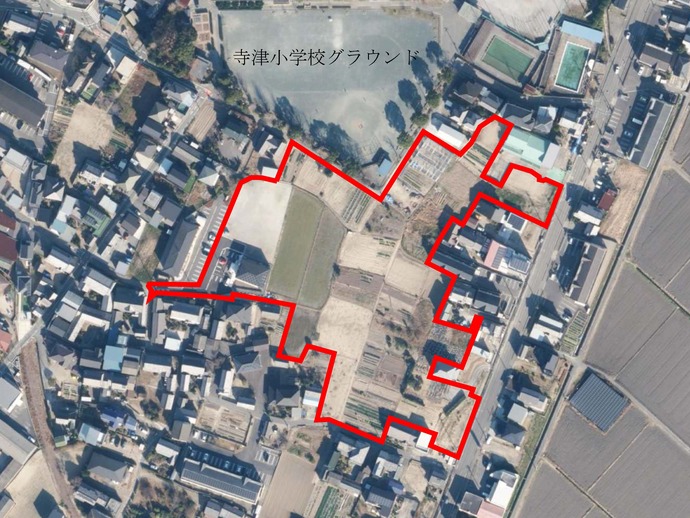 寺小南地区航空写真