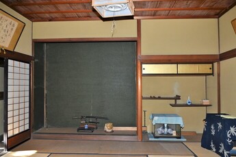 写真:杉浦家住宅書院 内部 上ノ間 正面